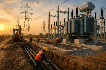 HT Line Electrical Civil Work